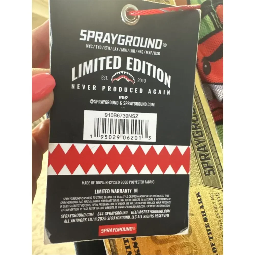 Sprayground limited edition